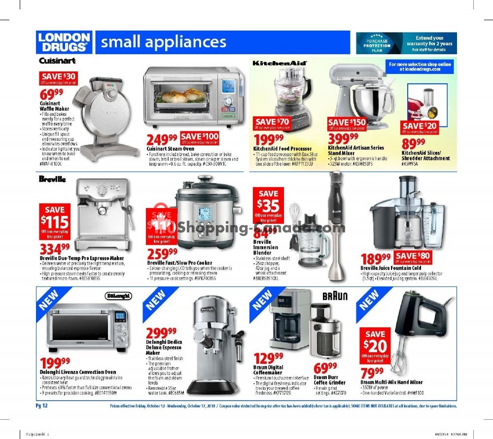 London Drugs flyer from Friday October 12, 2018 to Wednesday October 17, 2018 - page 15