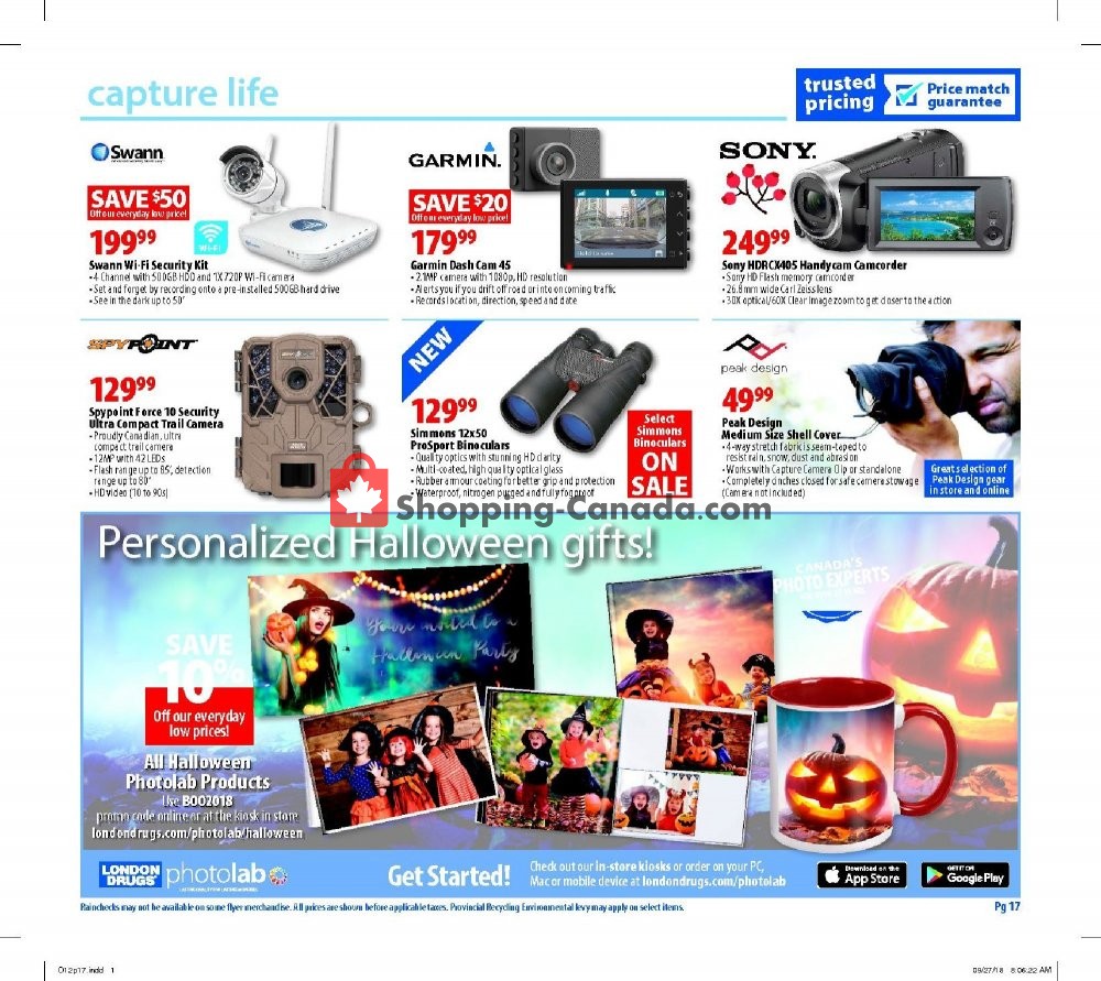 London Drugs flyer from Friday October 12, 2018 to Wednesday October 17, 2018 - page 20