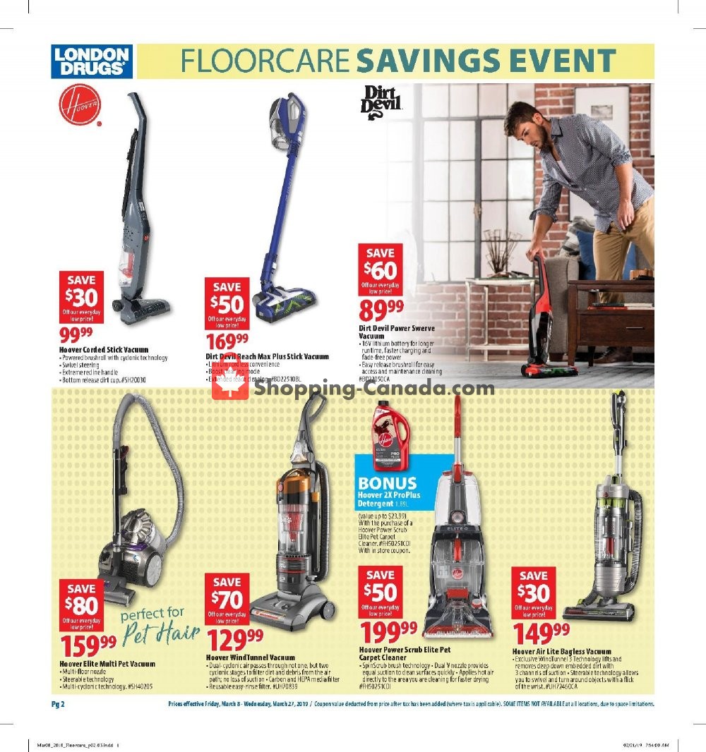 London Drugs flyer from Friday March 8, 2019 to Wednesday March 27, 2019 - page 2