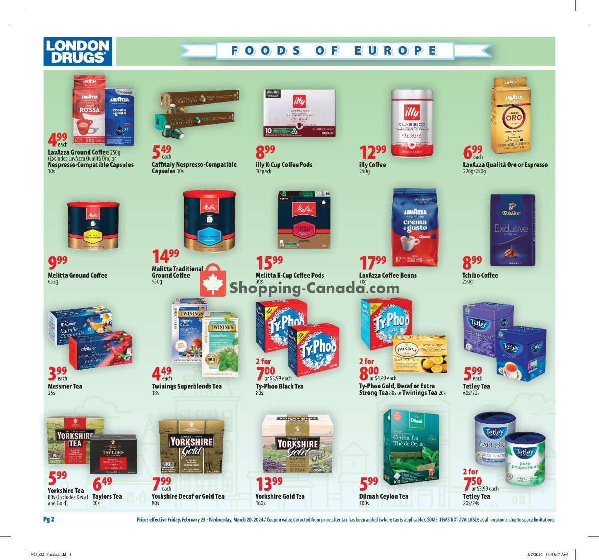 London Drugs flyer from Friday February 23, 2024 to Wednesday March 20, 2024 - page 2