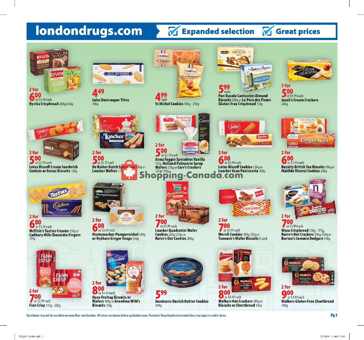 London Drugs flyer from Friday February 23, 2024 to Wednesday March 20, 2024 - page 3