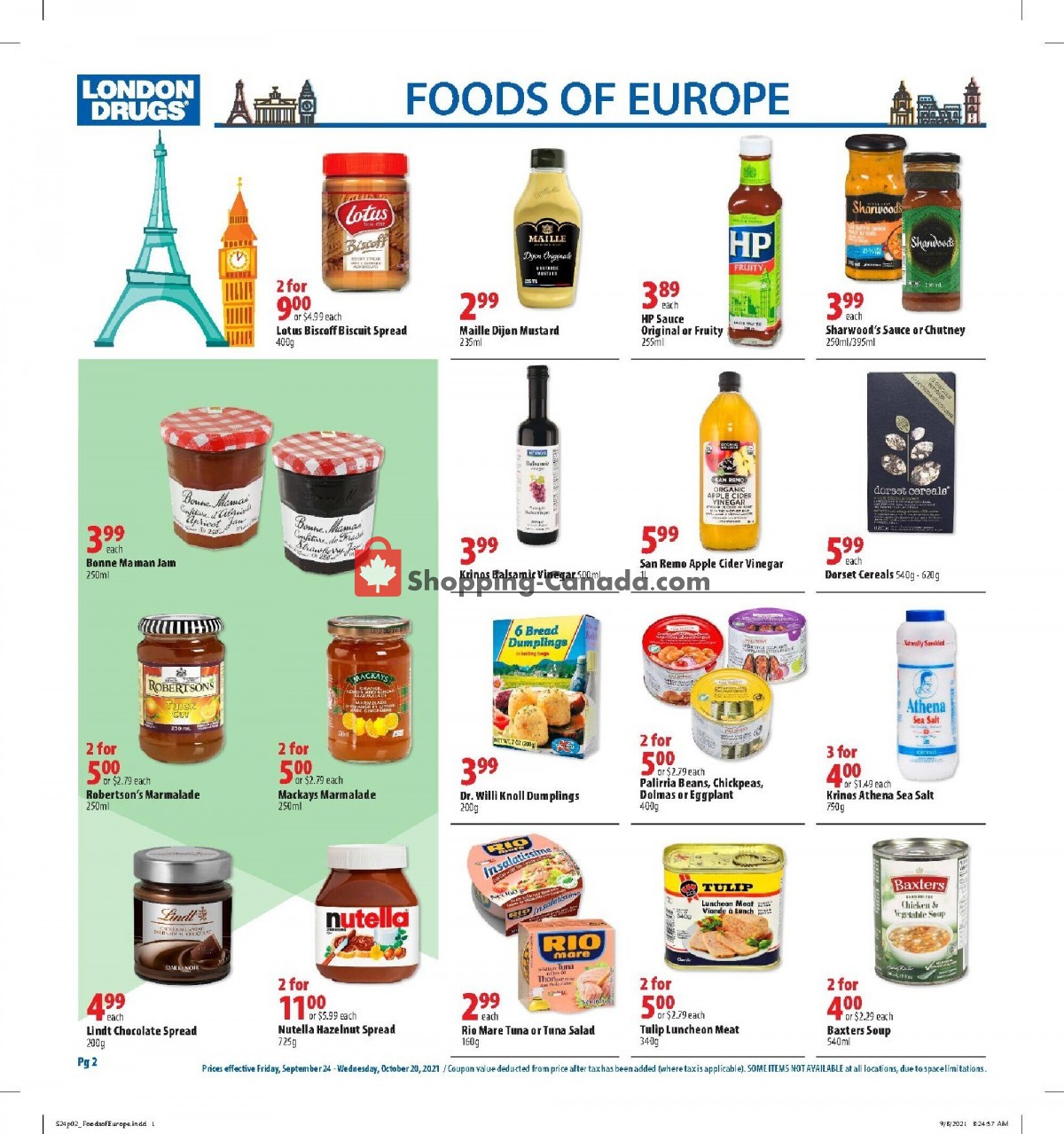 London Drugs flyer from Friday September 24, 2021 to Wednesday October 20, 2021 - page 2