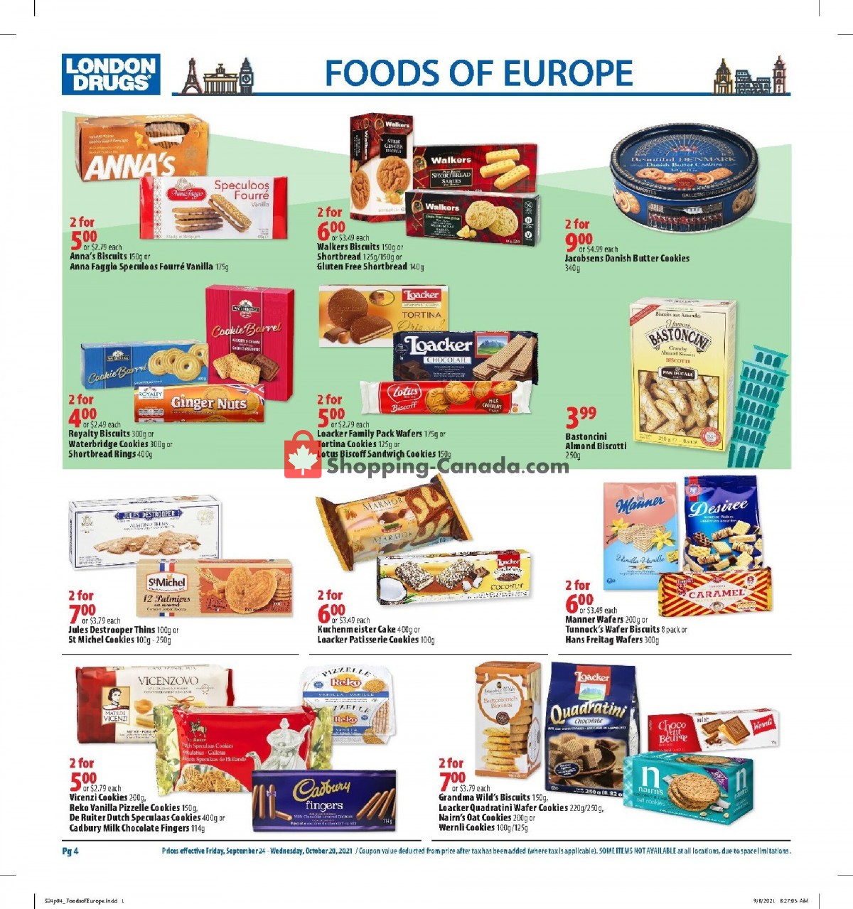 London Drugs flyer from Friday September 24, 2021 to Wednesday October 20, 2021 - page 4