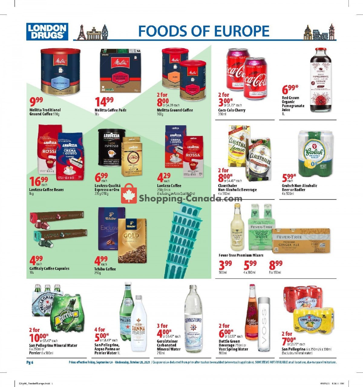 London Drugs flyer from Friday September 24, 2021 to Wednesday October 20, 2021 - page 6