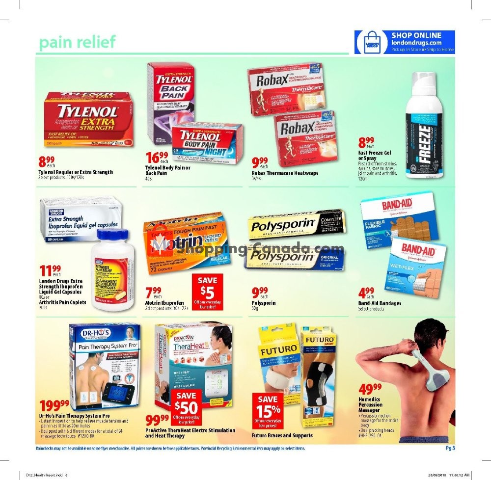 London Drugs flyer from Friday October 12, 2018 to Wednesday October 24, 2018 - page 4