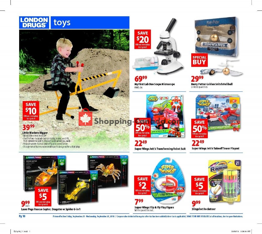 London Drugs flyer from Friday September 21, 2018 to Wednesday September 26, 2018 - page 13
