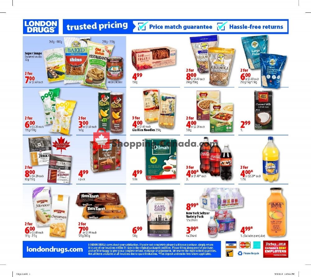 London Drugs flyer from Friday September 21, 2018 to Wednesday September 26, 2018 - page 16