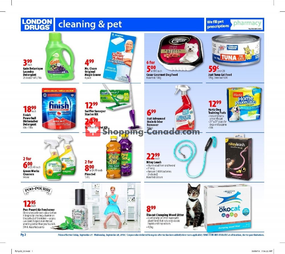 London Drugs flyer from Friday September 21, 2018 to Wednesday September 26, 2018 - page 3