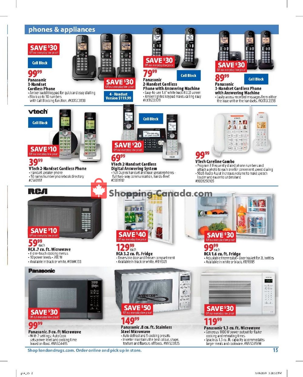 London Drugs flyer from Friday August 9, 2019 to Wednesday August 28, 2019 - page 15