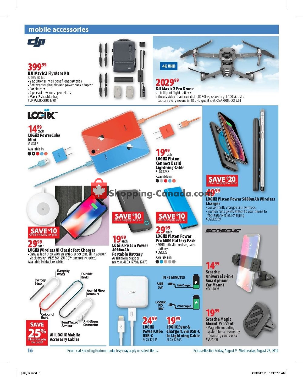 London Drugs flyer from Friday August 9, 2019 to Wednesday August 28, 2019 - page 16