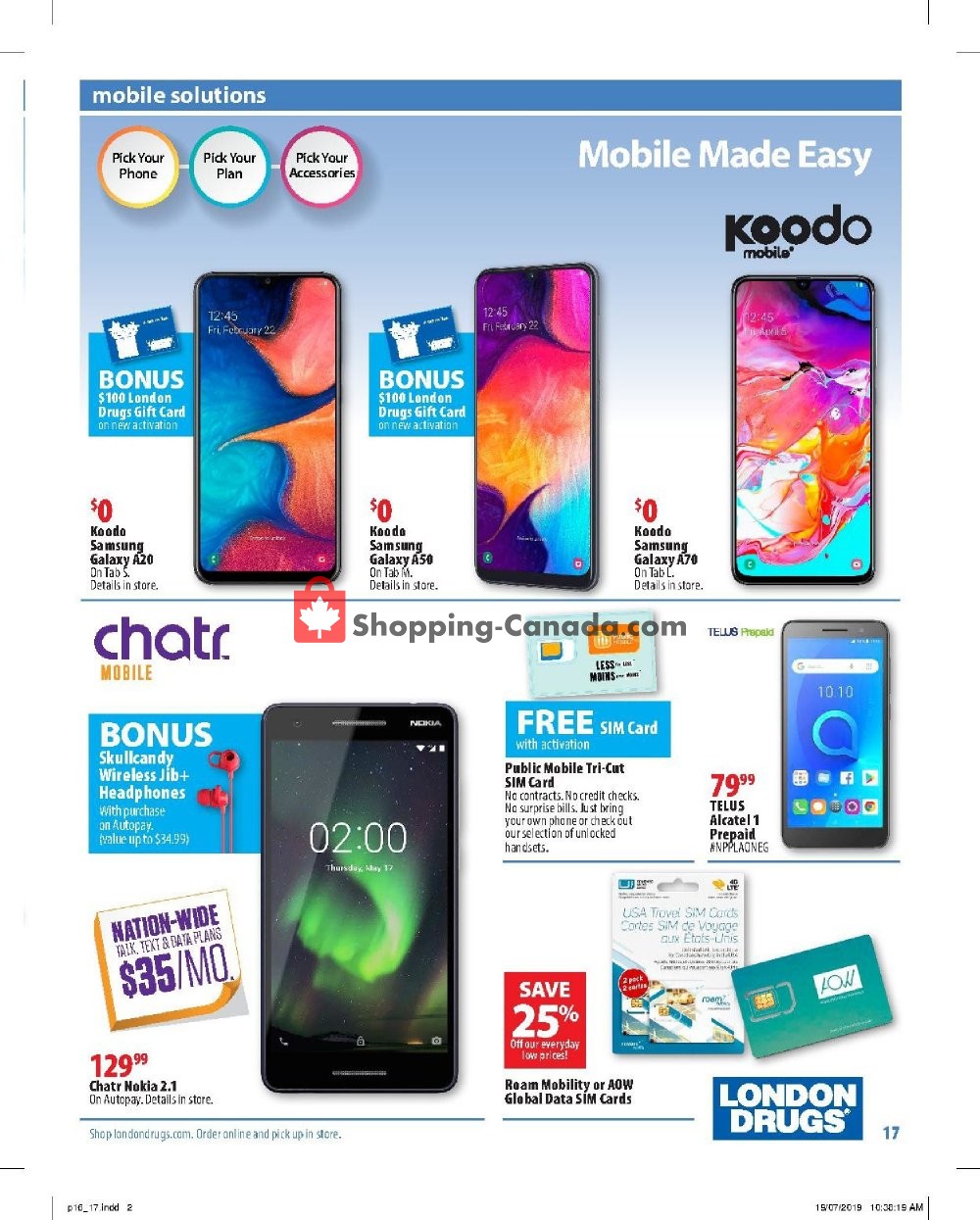 London Drugs flyer from Friday August 9, 2019 to Wednesday August 28, 2019 - page 17