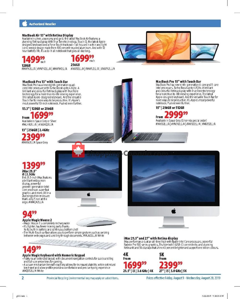 London Drugs flyer from Friday August 9, 2019 to Wednesday August 28, 2019 - page 2