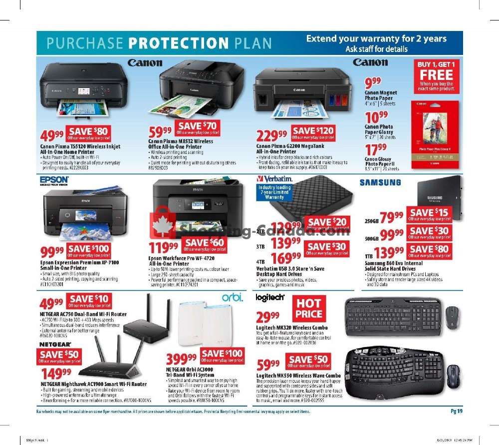 London Drugs flyer from Friday September 6, 2019 to Wednesday September 11, 2019 - page 19