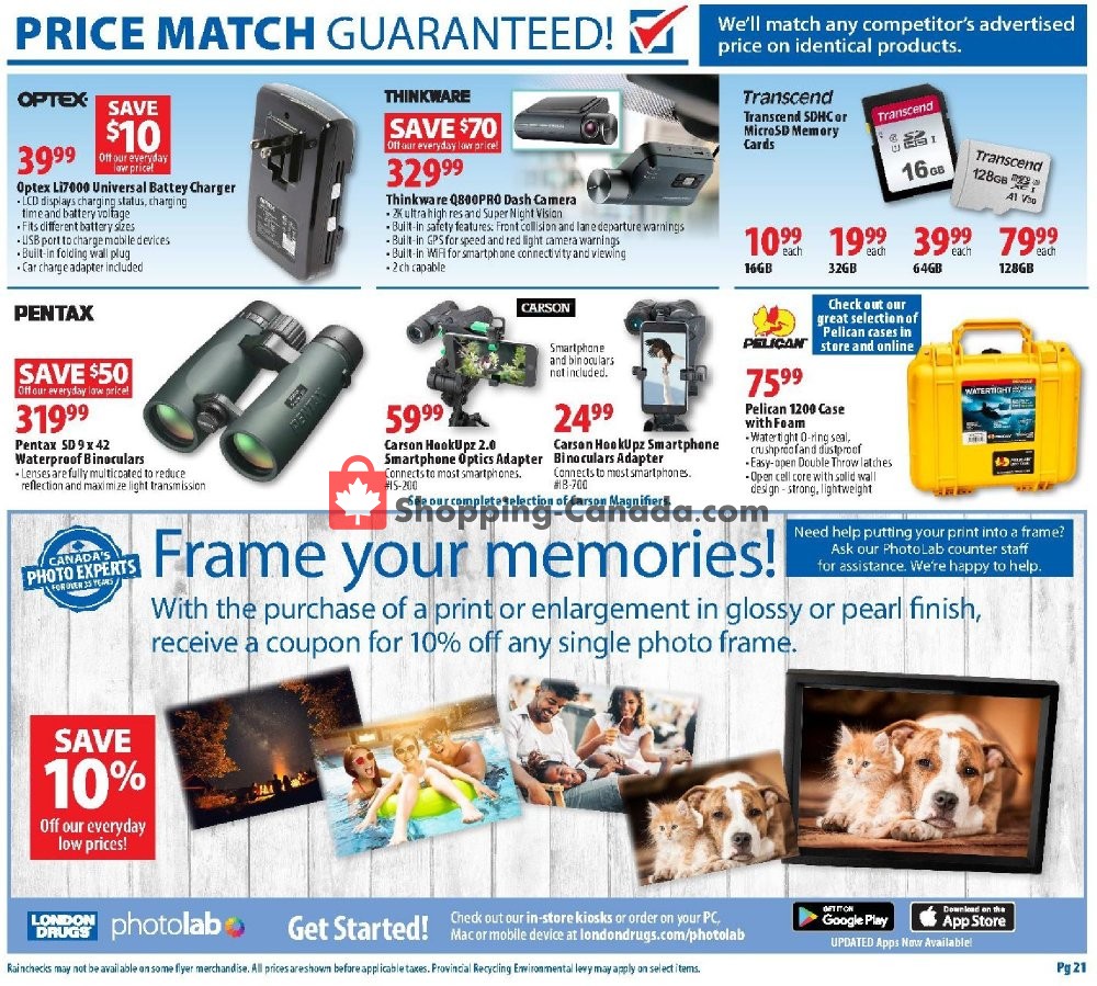 London Drugs flyer from Friday September 6, 2019 to Wednesday September 11, 2019 - page 21