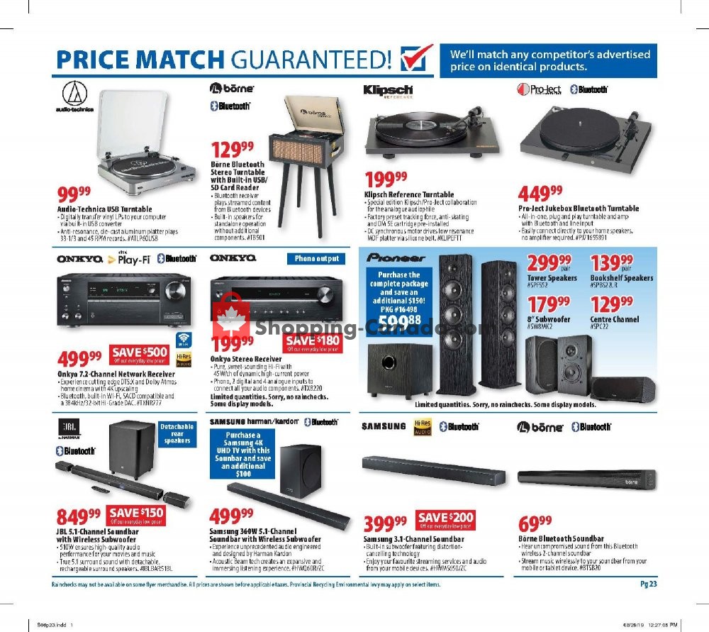 London Drugs flyer from Friday September 6, 2019 to Wednesday September 11, 2019 - page 23