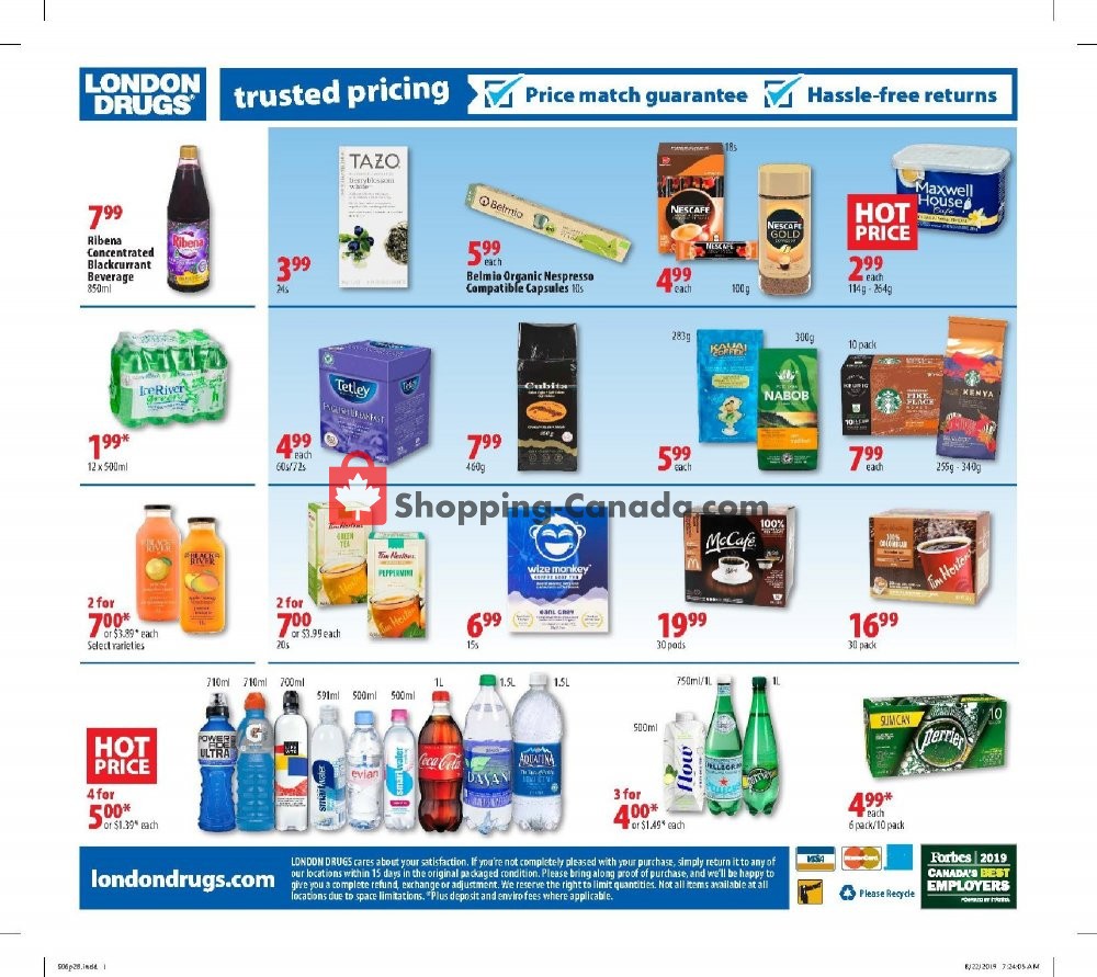 London Drugs flyer from Friday September 6, 2019 to Wednesday September 11, 2019 - page 29