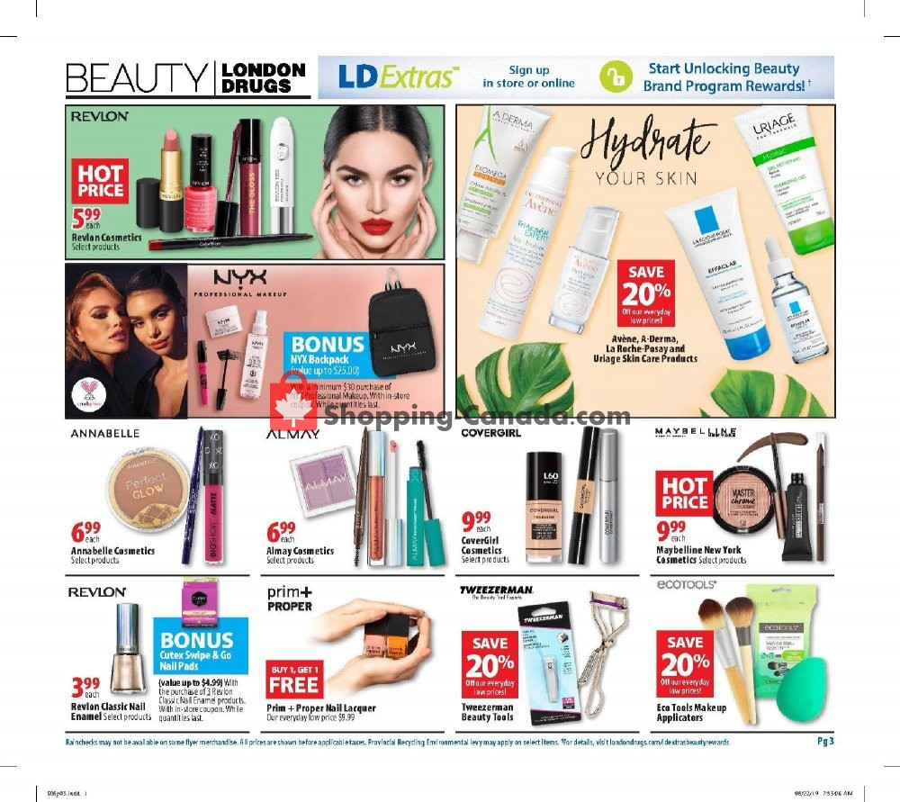 London Drugs flyer from Friday September 6, 2019 to Wednesday September 11, 2019 - page 3