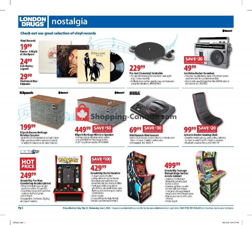 London Drugs flyer from Friday May 29, 2020 to Wednesday June 3, 2020 - page 2