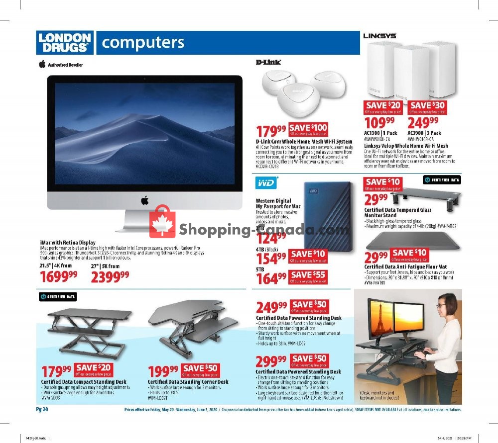 London Drugs flyer from Friday May 29, 2020 to Wednesday June 3, 2020 - page 20