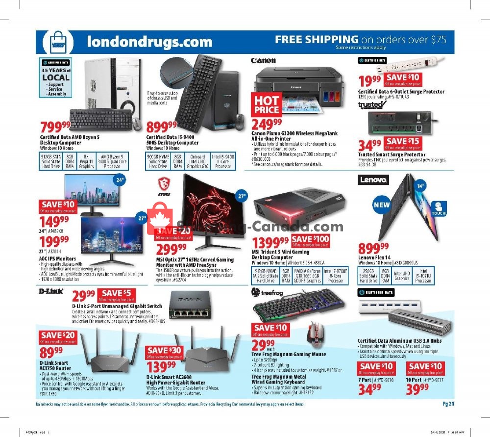 London Drugs flyer from Friday May 29, 2020 to Wednesday June 3, 2020 - page 21