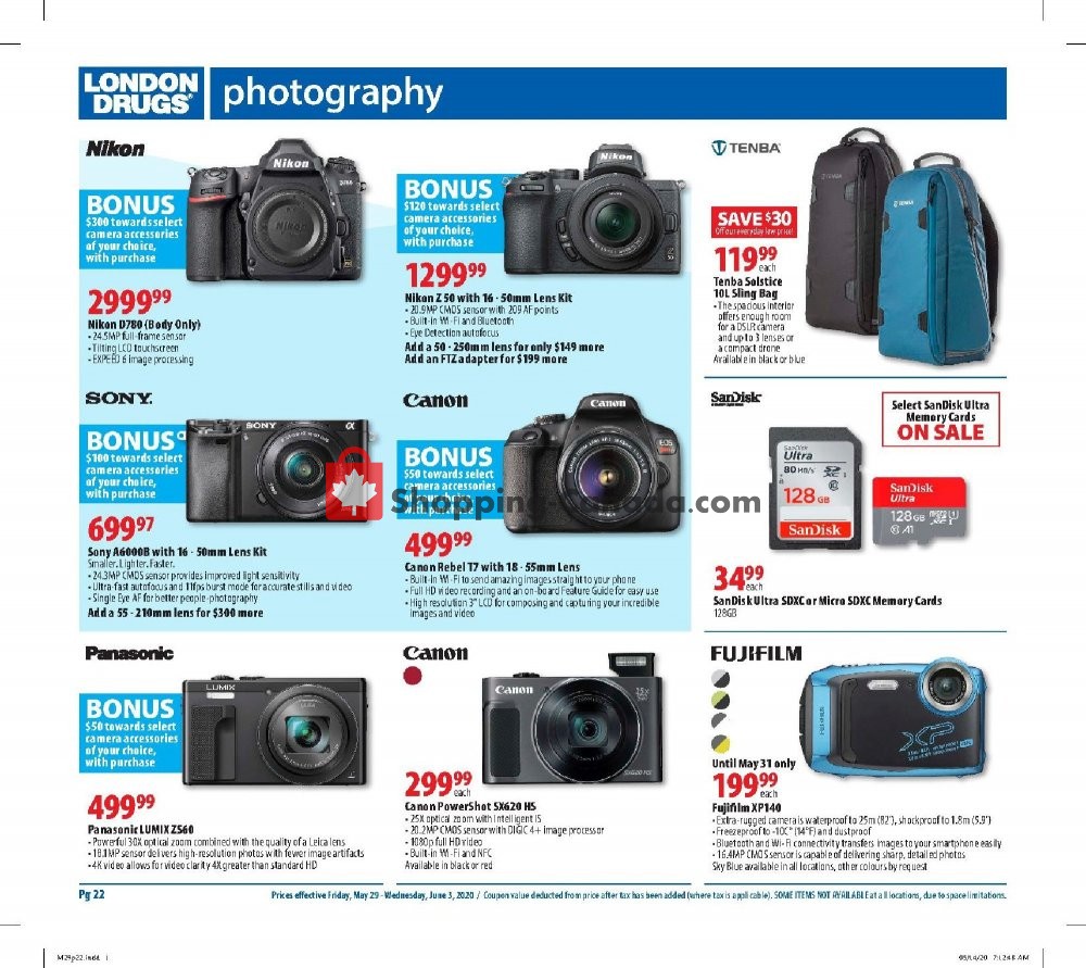 London Drugs flyer from Friday May 29, 2020 to Wednesday June 3, 2020 - page 22