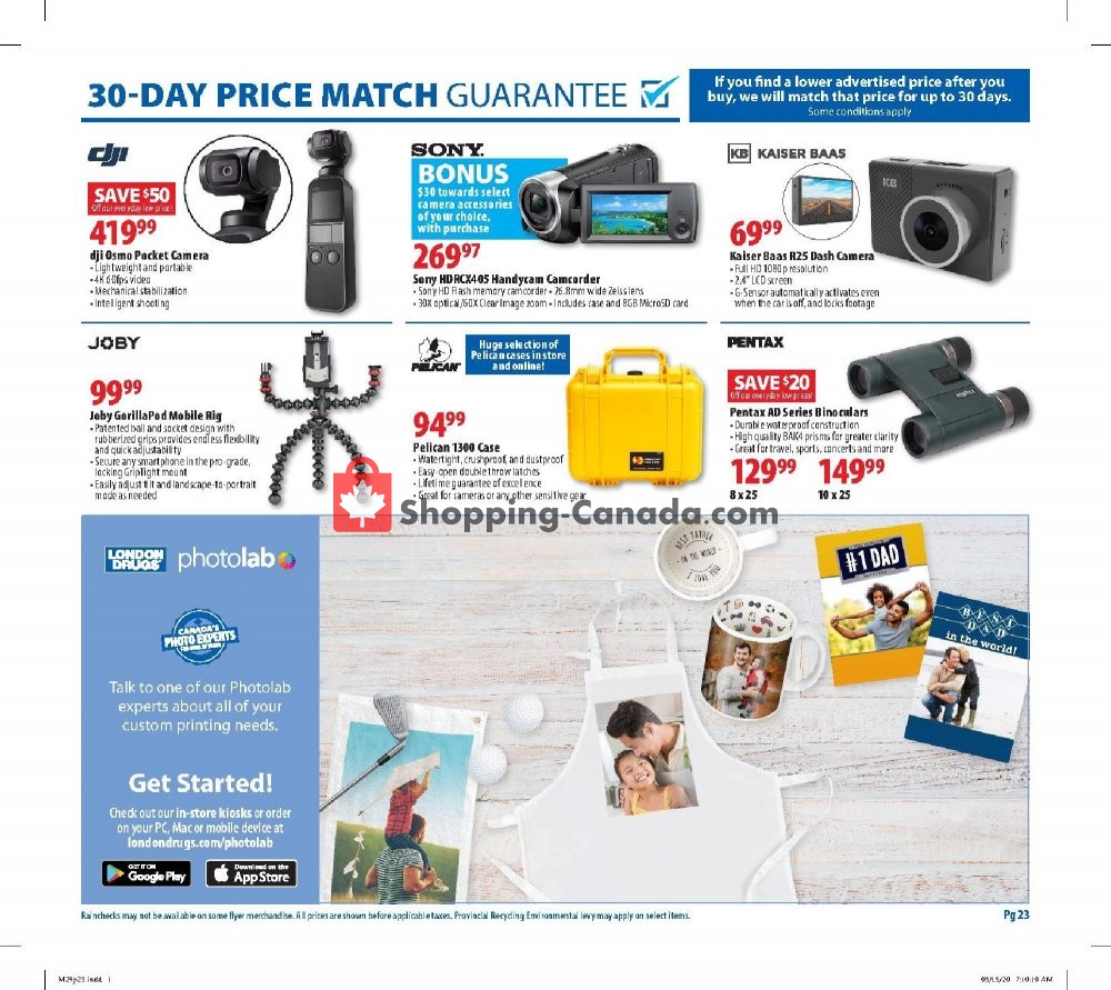 London Drugs flyer from Friday May 29, 2020 to Wednesday June 3, 2020 - page 23