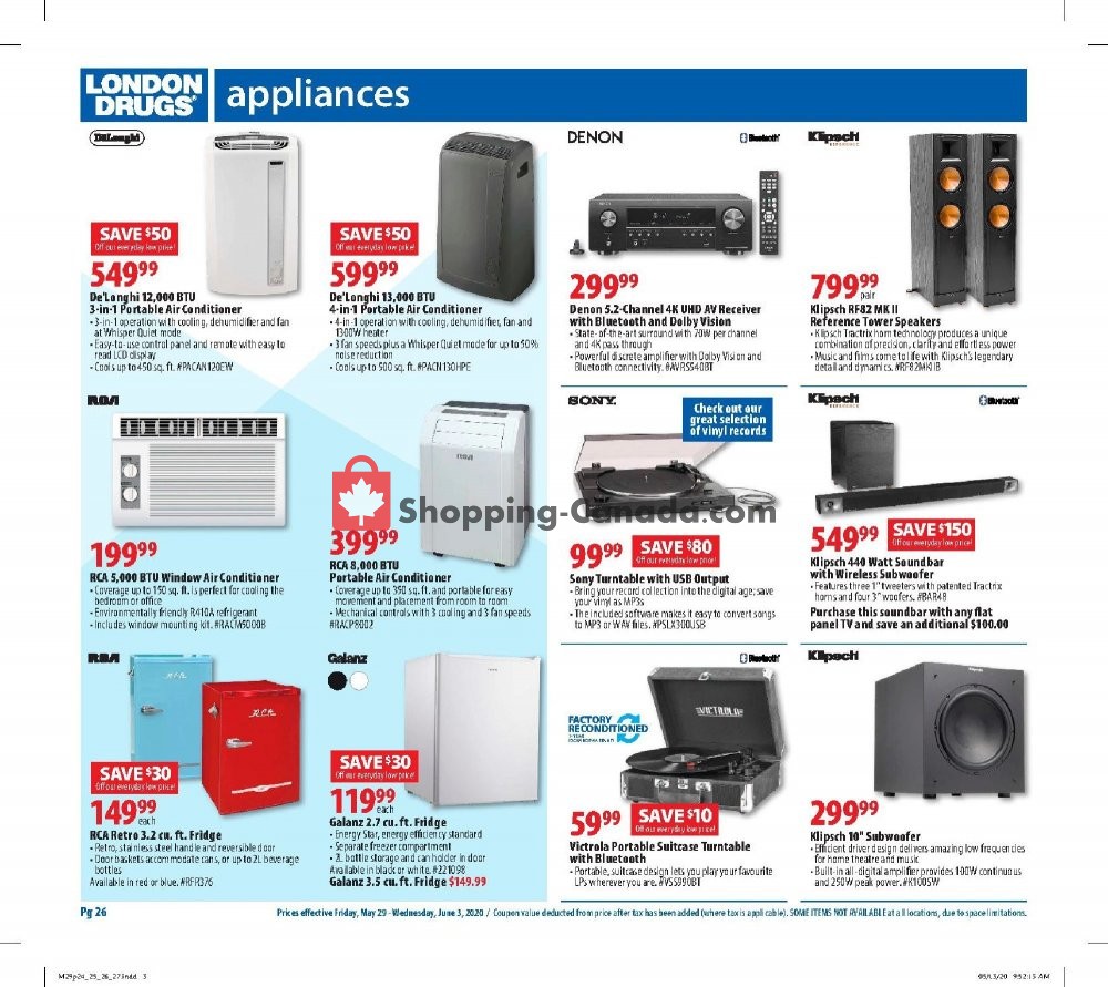 London Drugs flyer from Friday May 29, 2020 to Wednesday June 3, 2020 - page 26