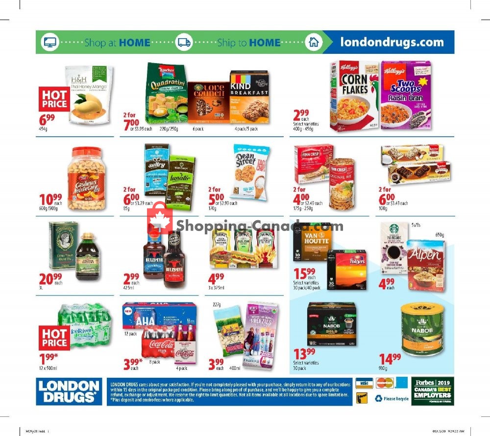 London Drugs flyer from Friday May 29, 2020 to Wednesday June 3, 2020 - page 29