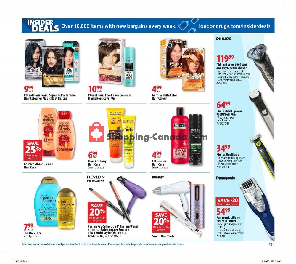 London Drugs flyer from Friday May 29, 2020 to Wednesday June 3, 2020 - page 3