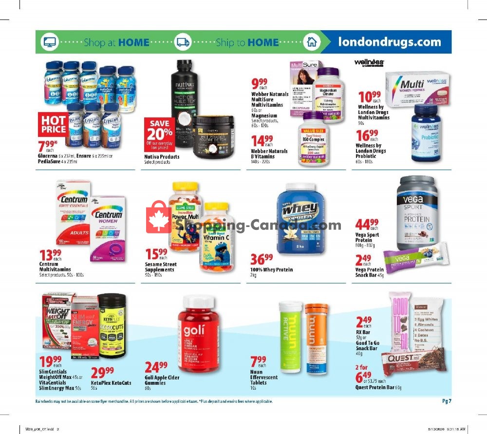 London Drugs flyer from Friday May 29, 2020 to Wednesday June 3, 2020 - page 7