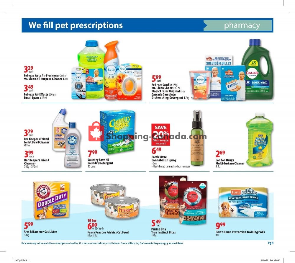London Drugs flyer from Friday May 29, 2020 to Wednesday June 3, 2020 - page 9
