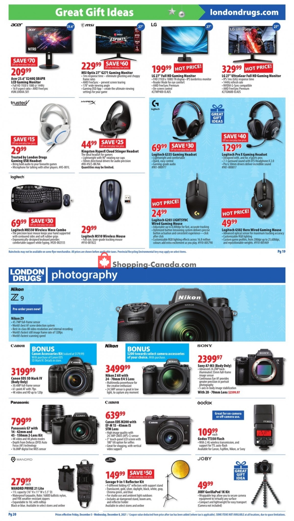 London Drugs flyer from Friday December 3, 2021 to Wednesday December 8, 2021 - page 10