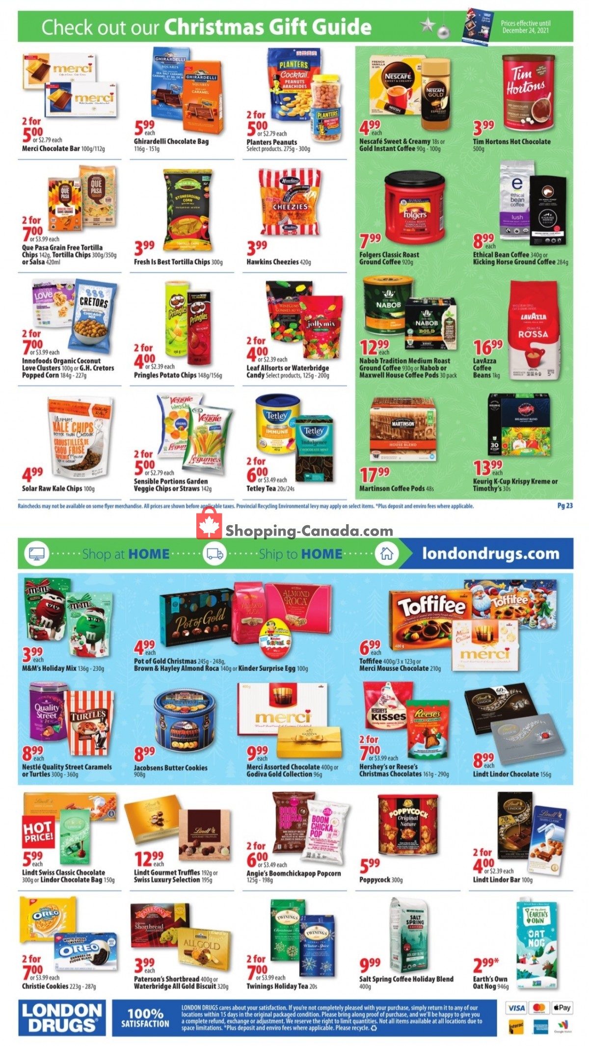 London Drugs flyer from Friday December 3, 2021 to Wednesday December 8, 2021 - page 12