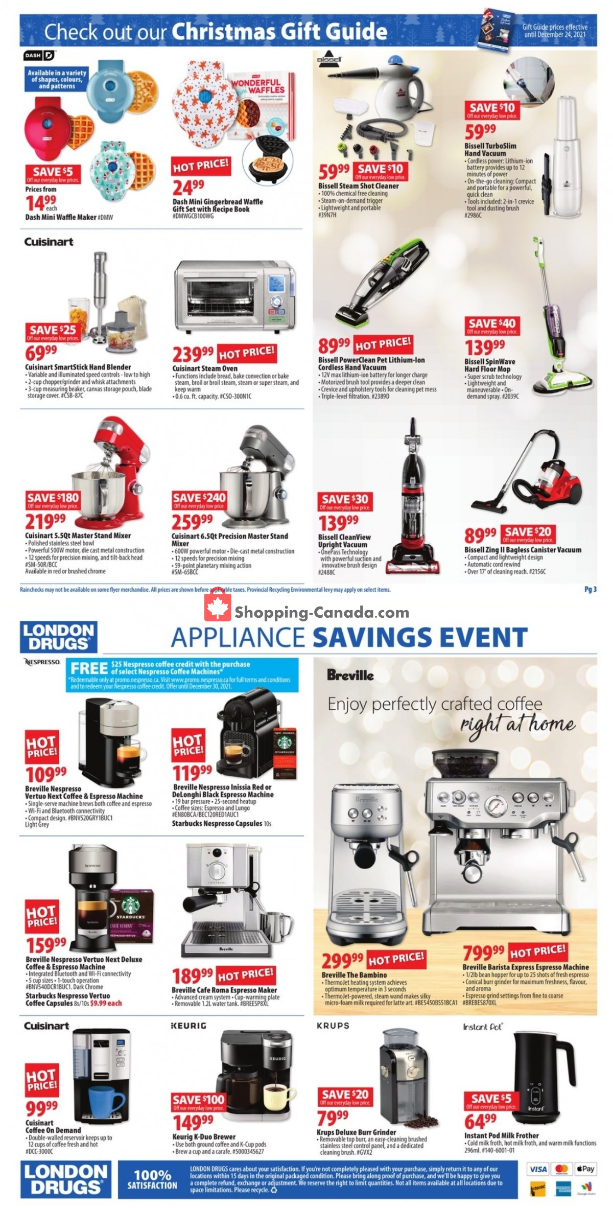 London Drugs flyer from Friday December 3, 2021 to Wednesday December 8, 2021 - page 14