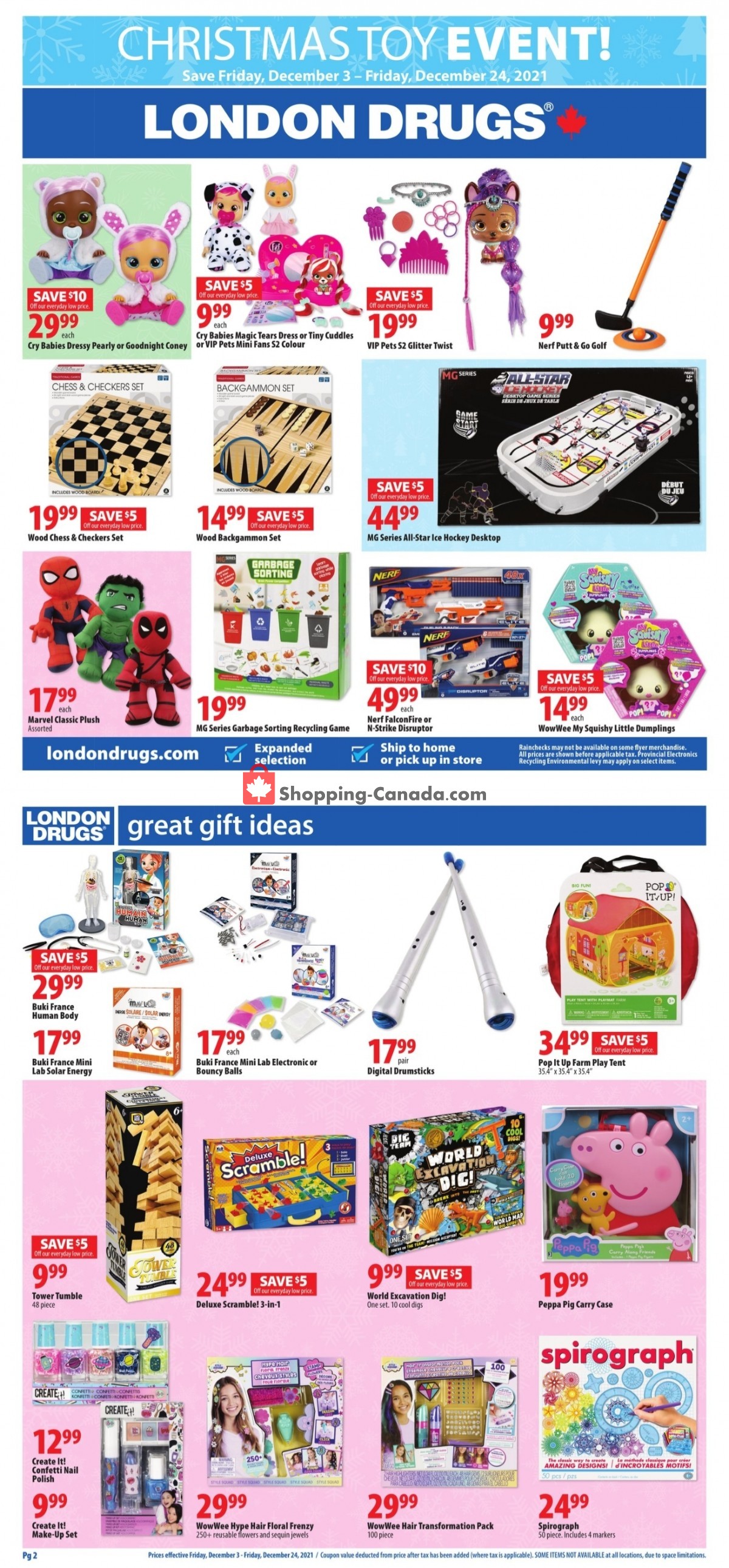 London Drugs flyer from Friday December 3, 2021 to Wednesday December 8, 2021 - page 15
