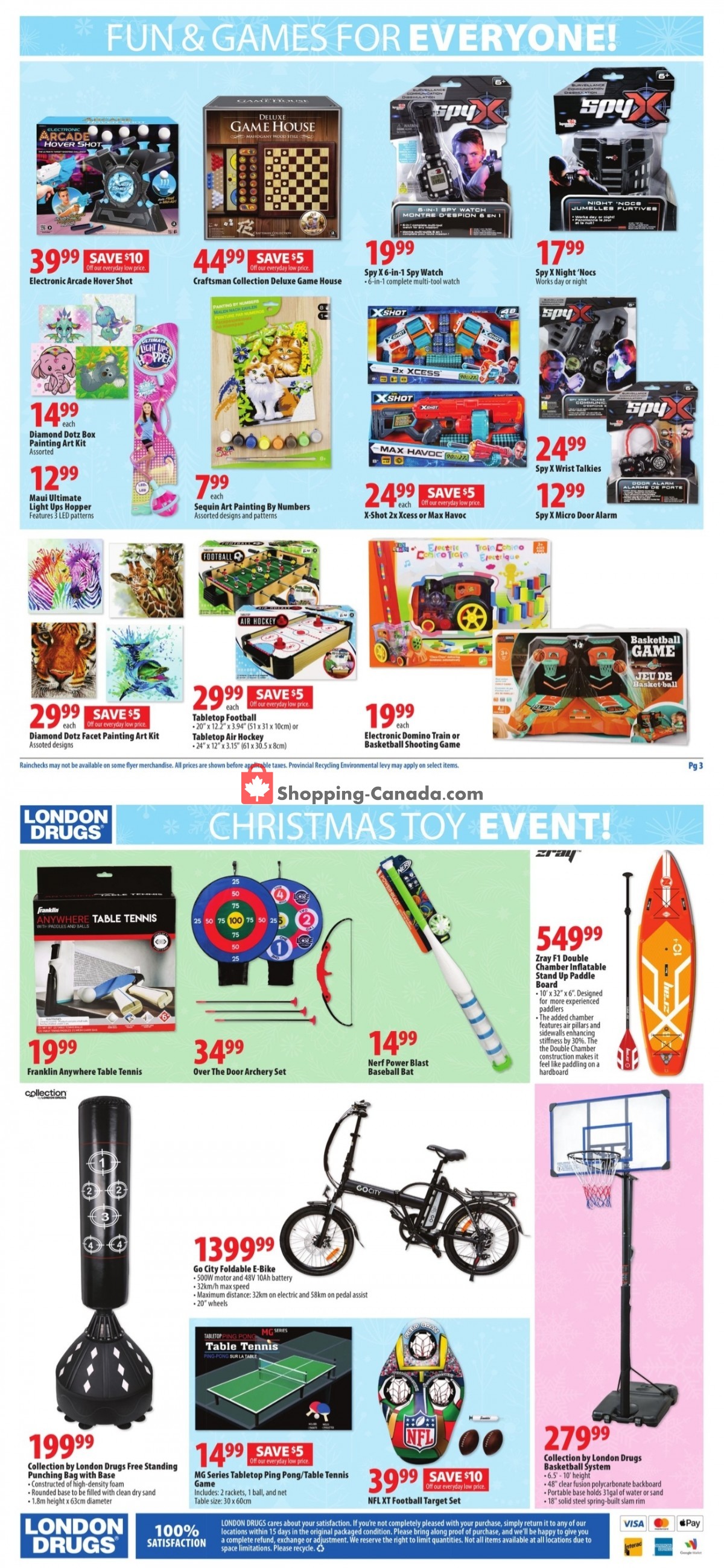 London Drugs flyer from Friday December 3, 2021 to Wednesday December 8, 2021 - page 16