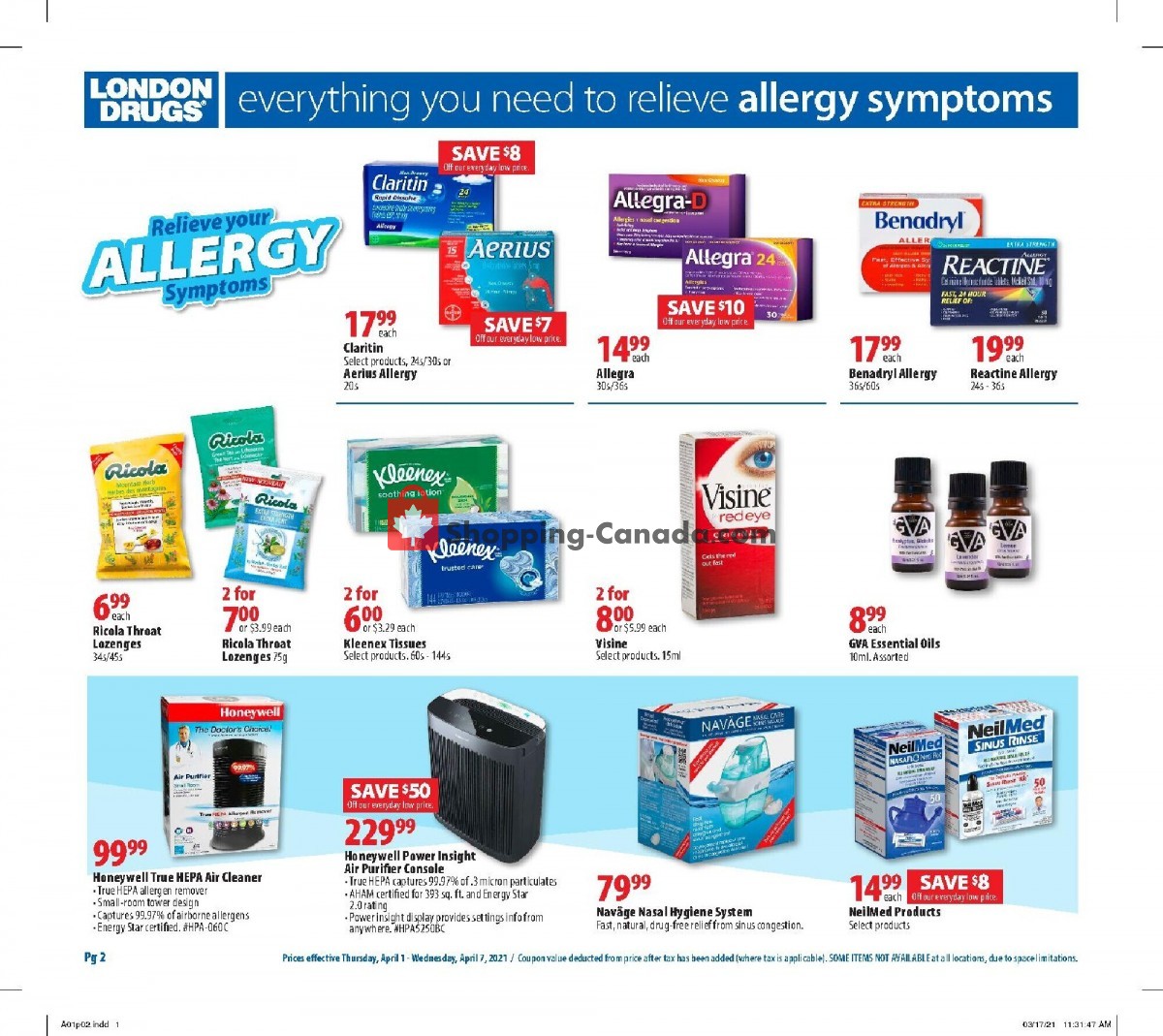 London Drugs flyer from Thursday April 1, 2021 to Wednesday April 7, 2021 - page 3