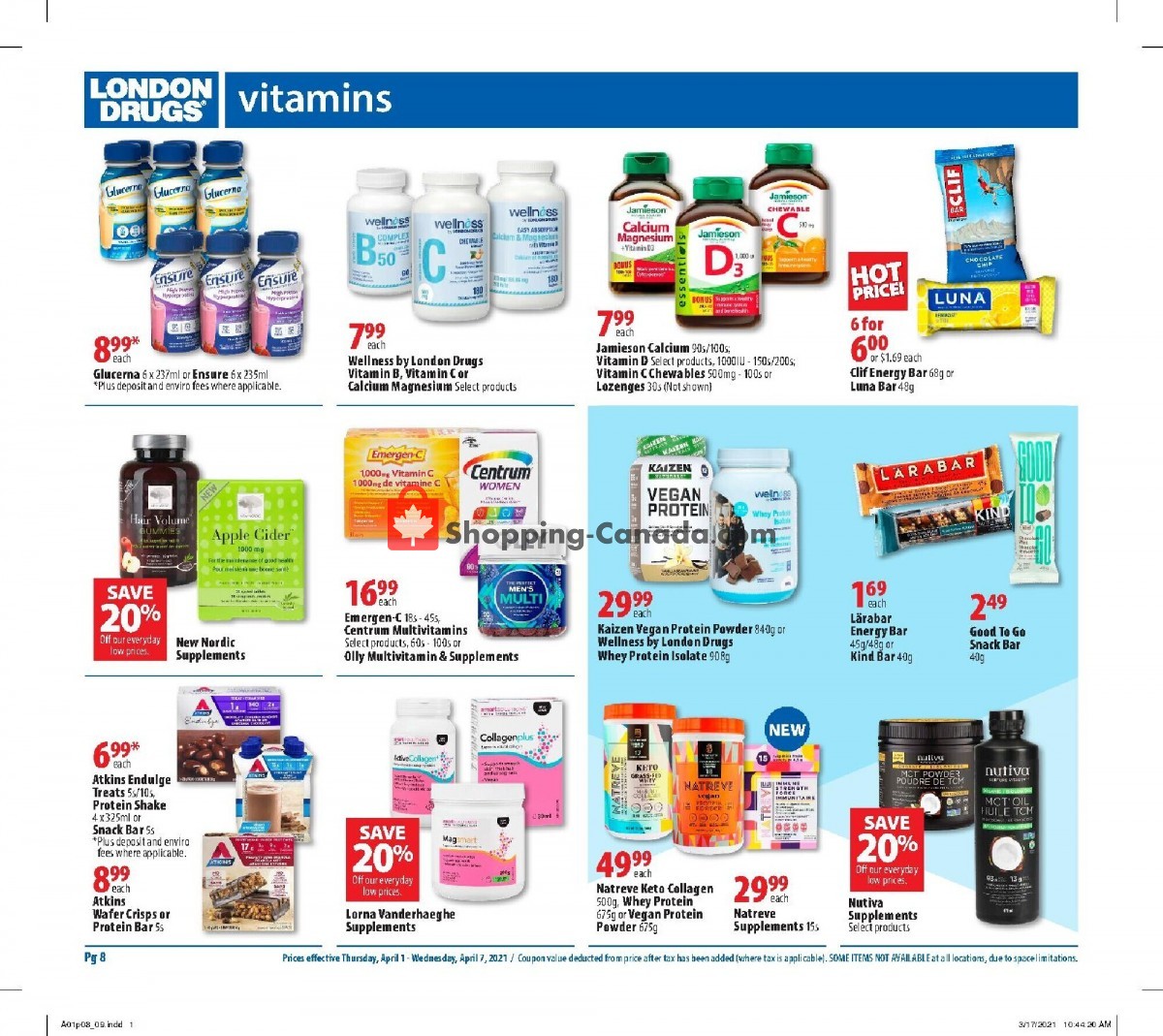 London Drugs flyer from Thursday April 1, 2021 to Wednesday April 7, 2021 - page 9