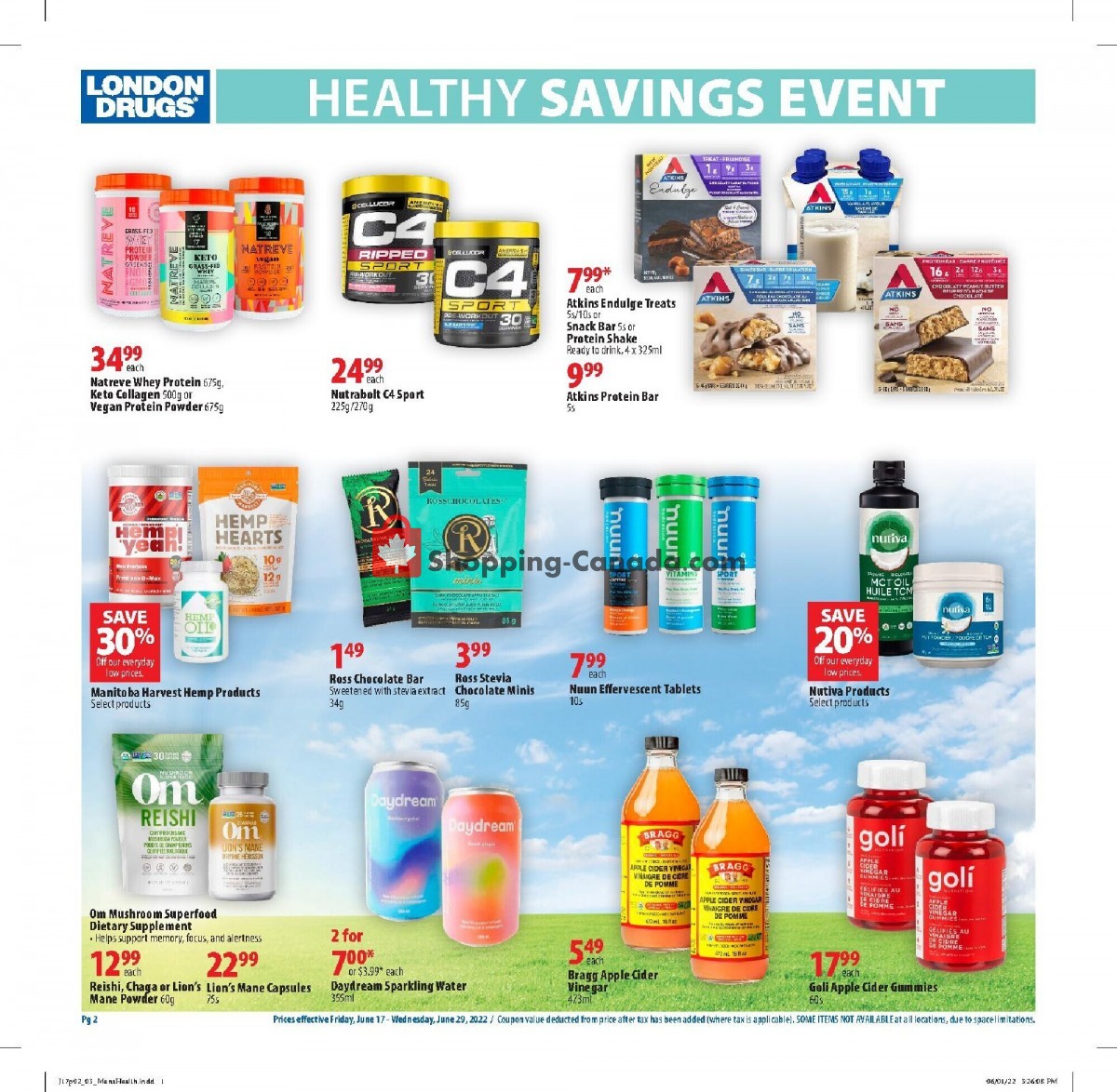 London Drugs flyer from Friday June 17, 2022 to Wednesday June 29, 2022 - page 2