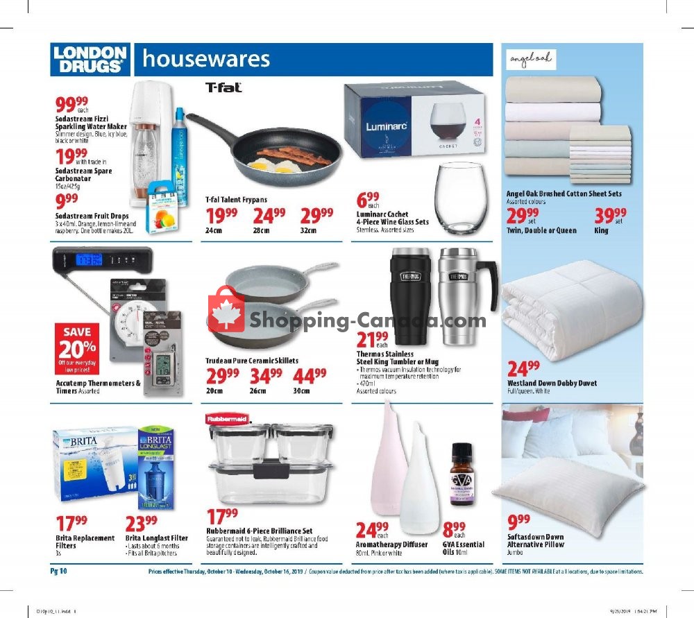 London Drugs flyer from Thursday October 10, 2019 to Wednesday October 16, 2019 - page 11
