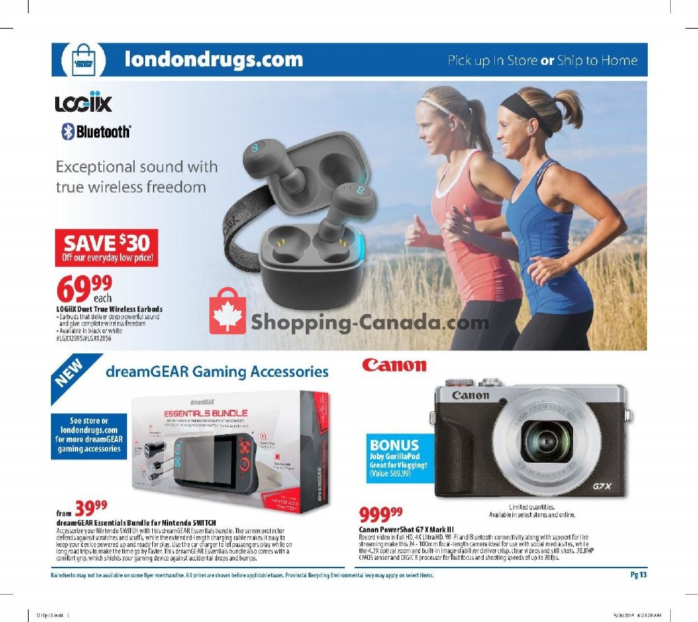 London Drugs flyer from Thursday October 10, 2019 to Wednesday October 16, 2019 - page 14