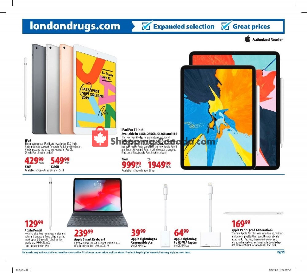 London Drugs flyer from Thursday October 10, 2019 to Wednesday October 16, 2019 - page 16