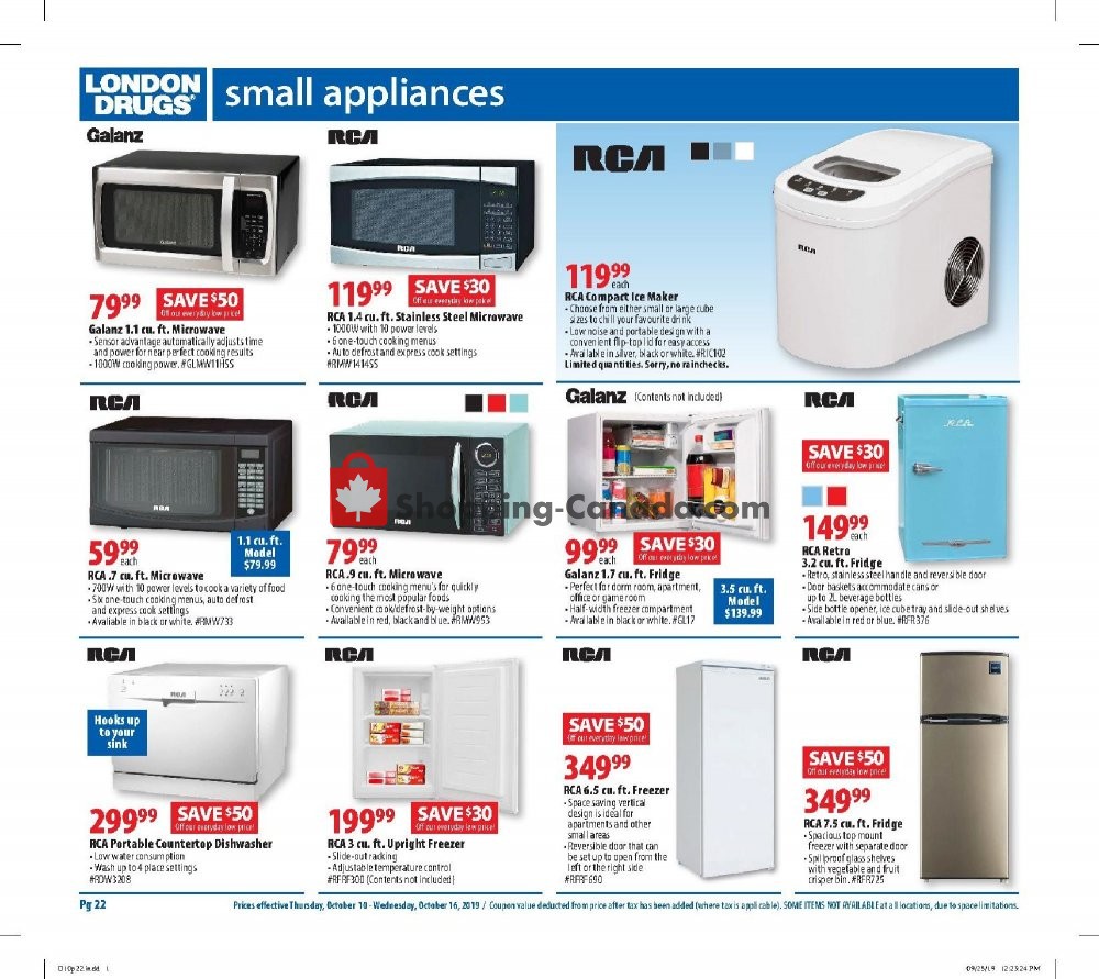 London Drugs flyer from Thursday October 10, 2019 to Wednesday October 16, 2019 - page 23
