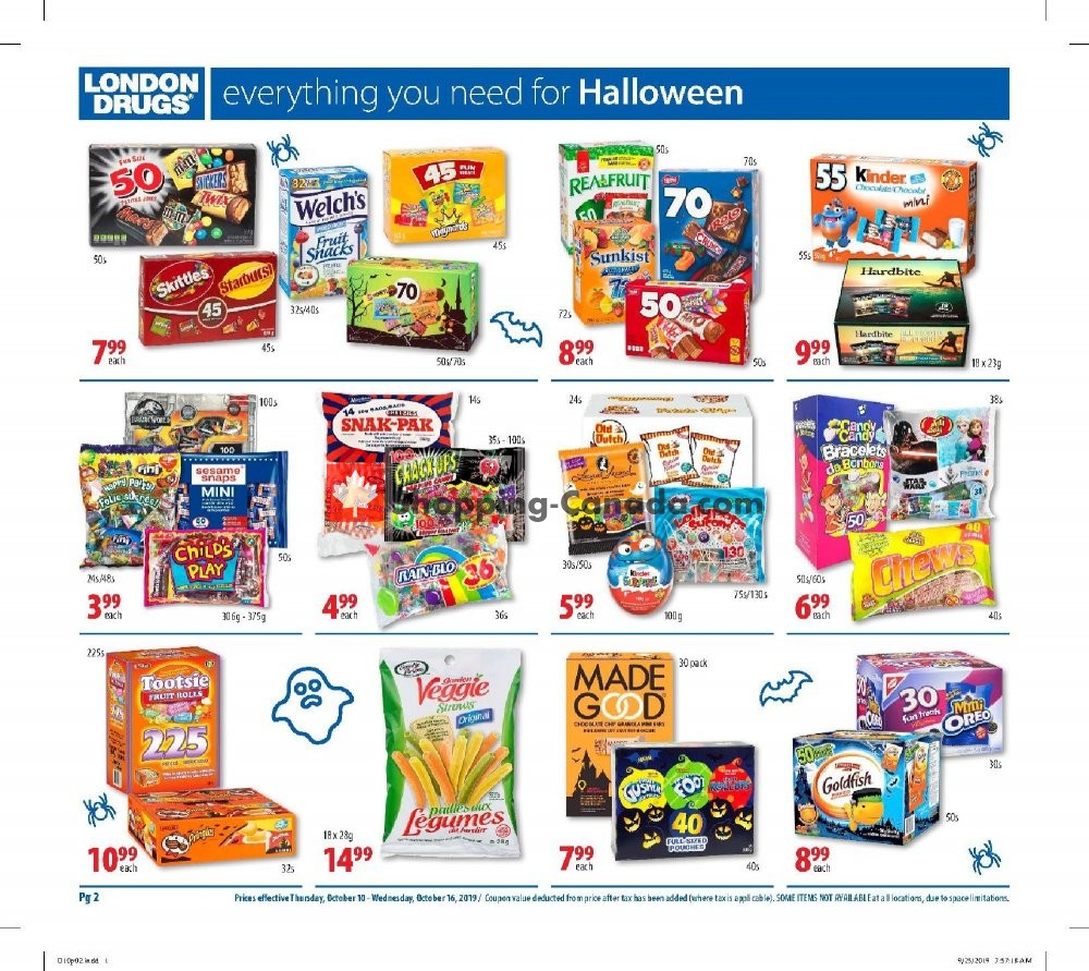 London Drugs flyer from Thursday October 10, 2019 to Wednesday October 16, 2019 - page 3
