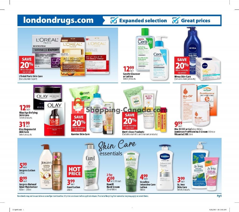 London Drugs flyer from Thursday October 10, 2019 to Wednesday October 16, 2019 - page 6