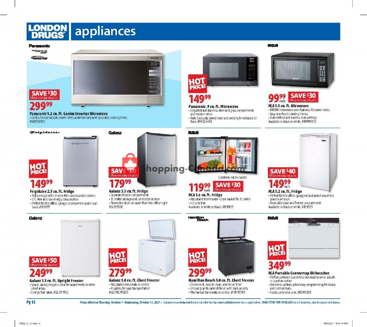 London Drugs flyer from Thursday October 7, 2021 to Wednesday October 13, 2021 - page 13