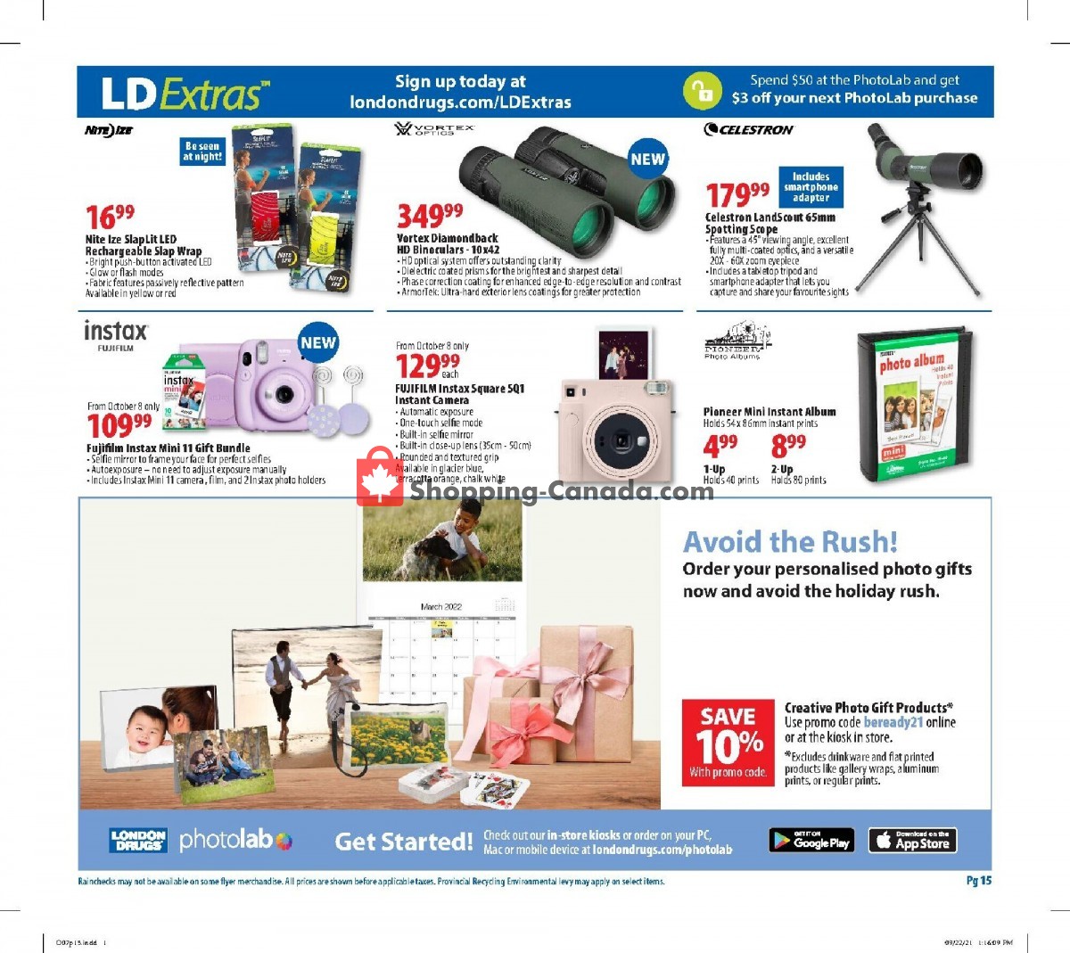 London Drugs flyer from Thursday October 7, 2021 to Wednesday October 13, 2021 - page 16