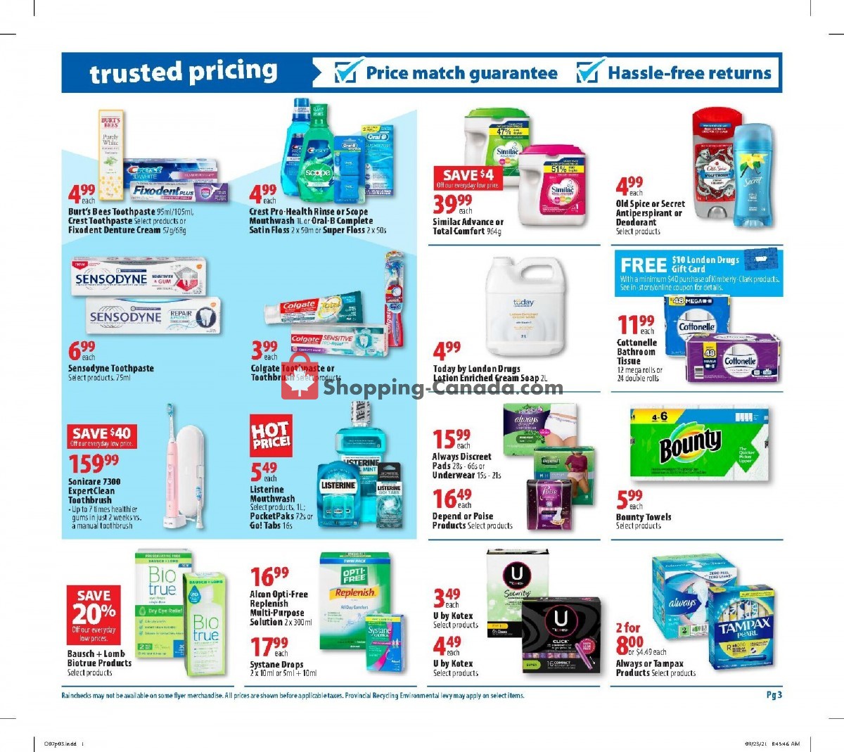 London Drugs flyer from Thursday October 7, 2021 to Wednesday October 13, 2021 - page 4