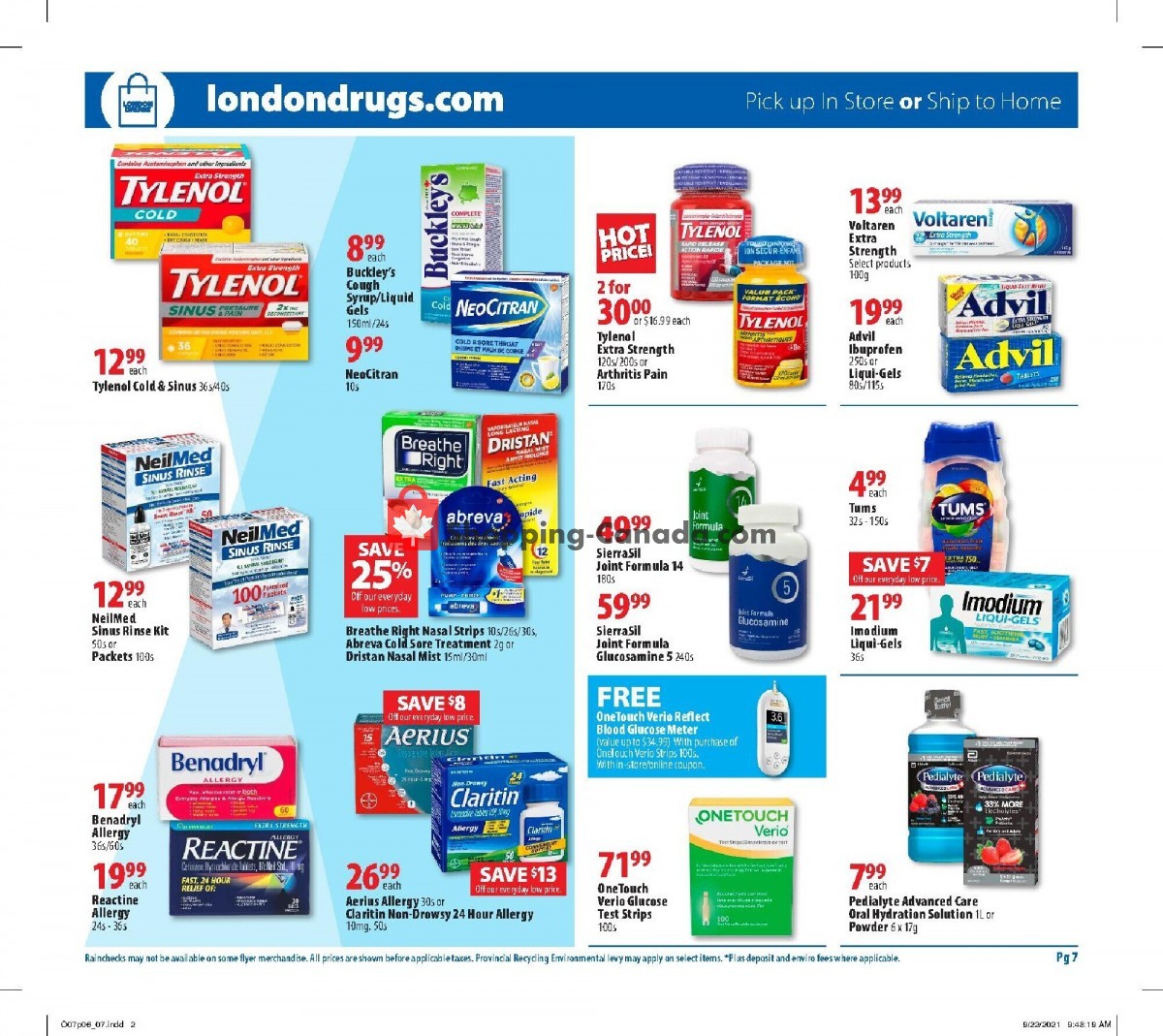 London Drugs flyer from Thursday October 7, 2021 to Wednesday October 13, 2021 - page 8