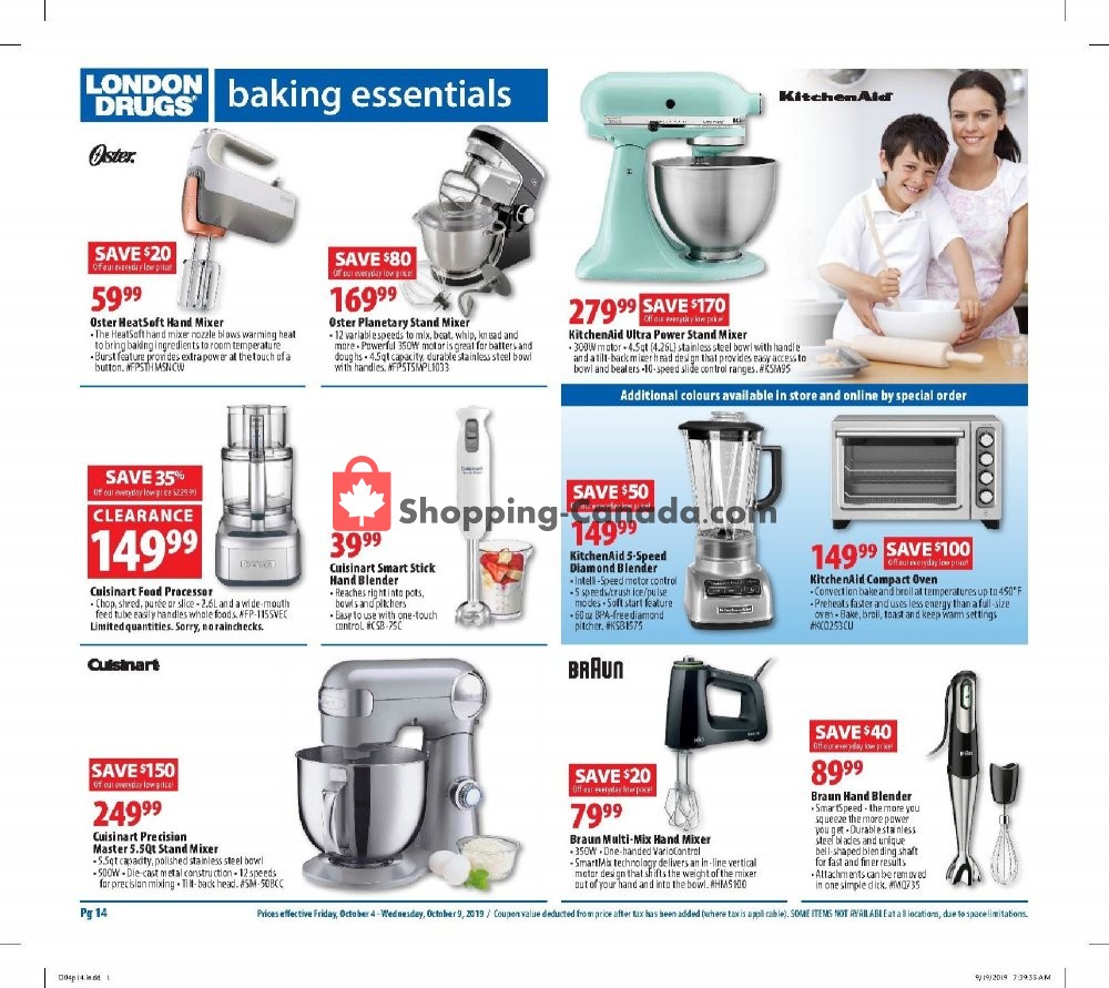 London Drugs flyer from Friday October 4, 2019 to Wednesday October 9, 2019 - page 15